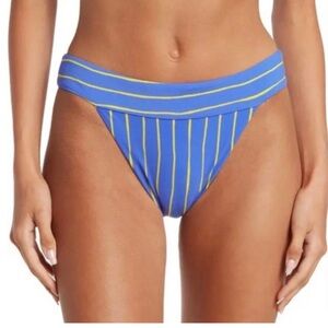 Maaji Georgia Stripe Print High Rise Reversible
Bikini Bottoms
